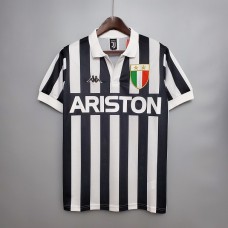 Juventus 1984 Home Black&White Soccer Jersey